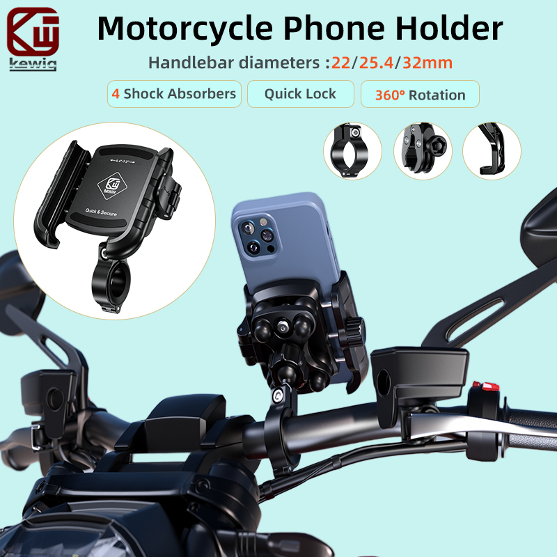 Commuter Bike Lock - Suporte de Telefone para Motocicleta Kewig